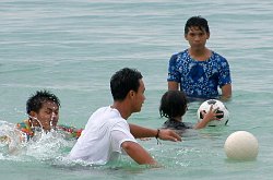 Beach Ball in Indonesia